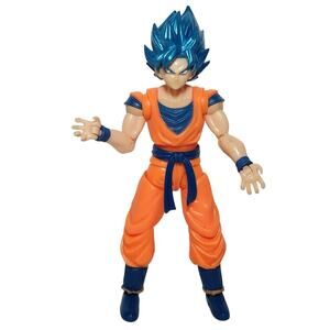 Bandai Dragon Ball Super Saiyan Blue Hair 6" Goku 05787705 Pre-owned